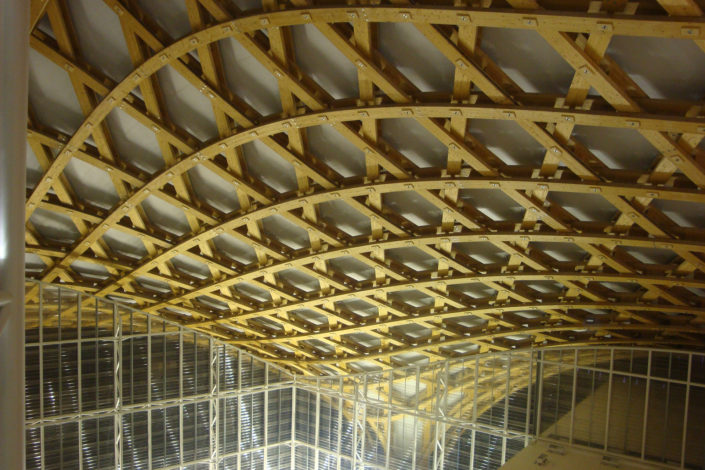 Dachkonstruktion Centre Pompidou